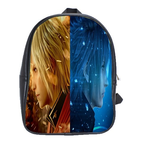 BAG02310 Backpack School Bag Final Fantasy Handsome Knight Anime Fire & Ice Science Fiction Anime.jpg
