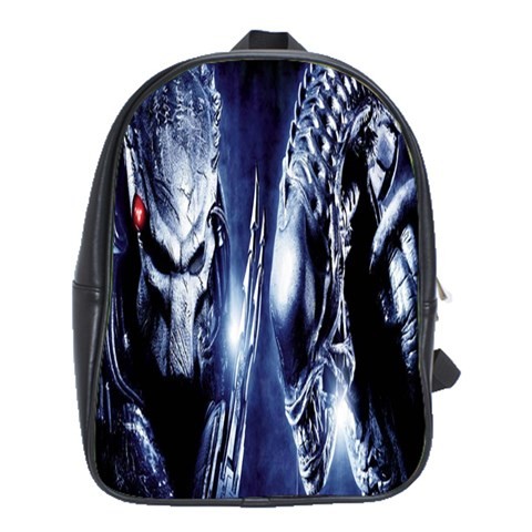 BAG01746 Backpack School Bag Alien VS Predator New Thriller Action Movie Horror Animation Fantasy.jpg