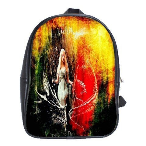 BAG02338 Backpack School Bag Game Of Thrones Mother Of Dragon American Fantasy Anime Drama Movie.jpg
