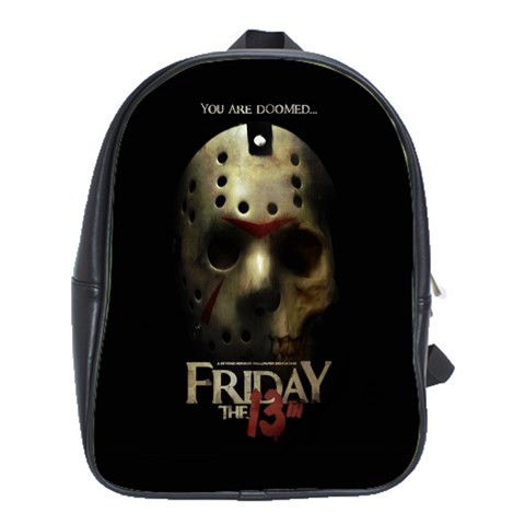 BAG02329 Backpack School Bag Friday The 13th Mask American Horror Animation Fantasy.jpg