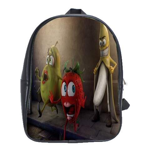 BAG02333 Backpack School Bag Fruits Anime Cute Funny Nature Banana Fruits Animation Game Fantasy.jpg