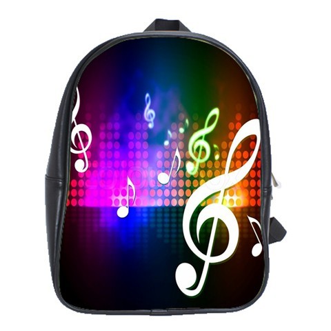 BAG02570 Backpack School Bag Musical Scale Beautiful Nature Rainbow Light Design Fantasy Game.jpg