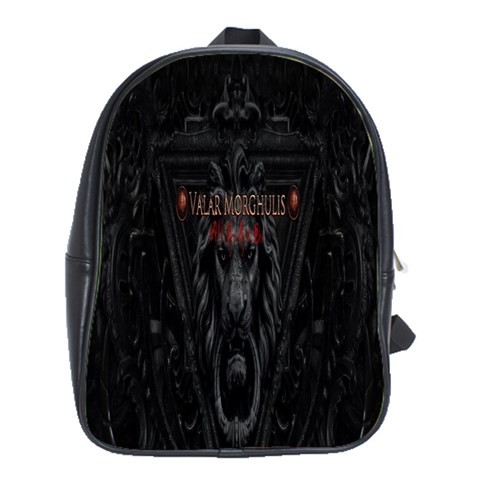 BAG02549 Backpack School Bag Valar Morghulis Game Of Thrones American Anime Movie Dragon Mothers.jpg