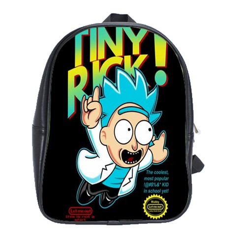 BAG02537 Backpack School Bag Tiny Rick Cute Rick And Morty American Animation Movie.jpg