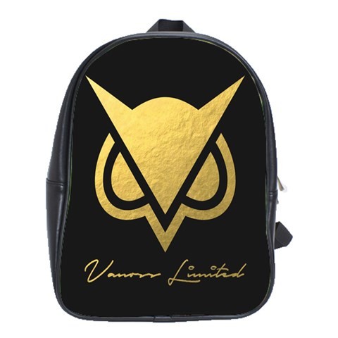 BAG02550 Backpack School Bag Vanoss Limited Logo Gold Owl In Elegant Nature Design Fantasy Anime.jpg