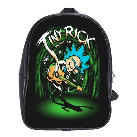 BAG02538 Backpack School Bag Tiny Rick Rick And Morty American Animation Fantasy Movie.jpg
