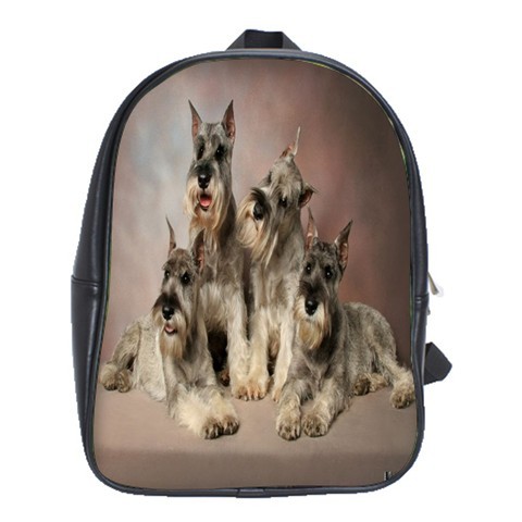 BAG02578 Backpack School Bag Schnauzer Dog Nature Animal Family Design Fantasy Video Game.jpg