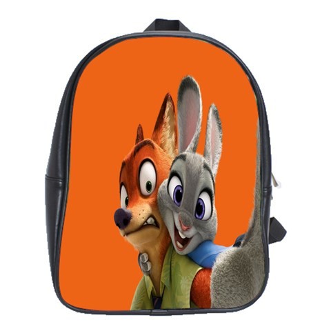 BAG02568 Backpack School Bag Zootopia Nick & Judy Game Fantasy The Animation Rabbits Movie.jpg
