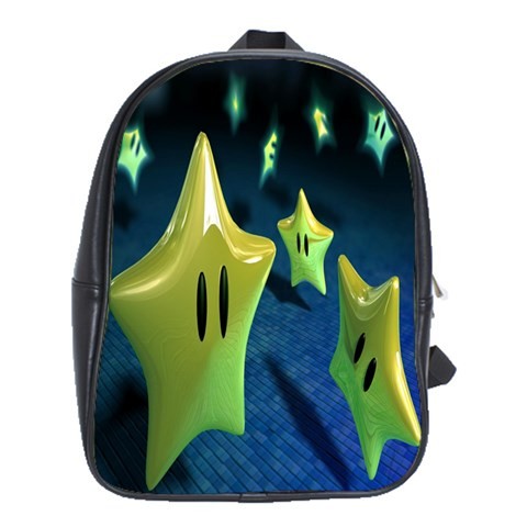 BAG02581 Backpack School Bag Star In Cute Yellow Eyes Beautiful Nature Design Animation Fantasy.jpg