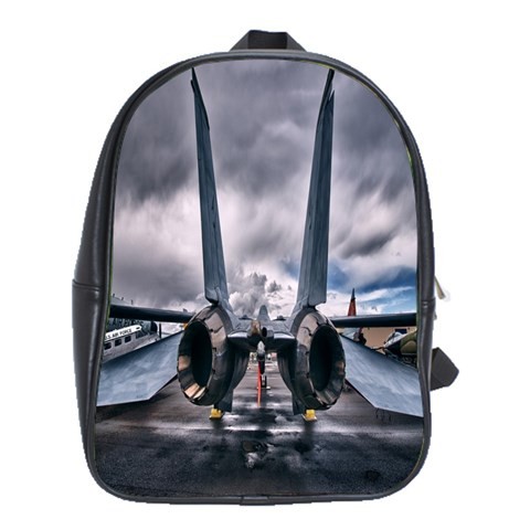 BAG02367 Backpack School Bag Jet Plane Aeroplane Millitary Aircraft Most Beautiful Nature Design.jpg