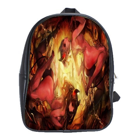 BAG02373 Backpack School Bag Lair Of The Succubus Beautiful Twin Devil Demon Angel Fantasy Anime.jpg
