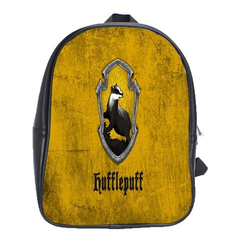 BAG02351 Backpack School Bag Harry Potter Hufflepuff Logo Fantasy Novels Movie JK. Rowling Anime.jpg