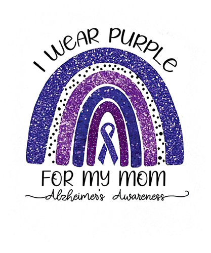 I Wear Purple For My Mom Shirt, Alzheimer's Awareness Shirt, Alzheimer's Disease Awareness Shirtmk.png