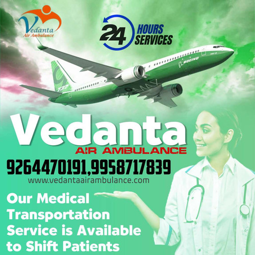Vedanta Air Ambulance Service in Indore with a Highly Qualified Medical Team.jpg