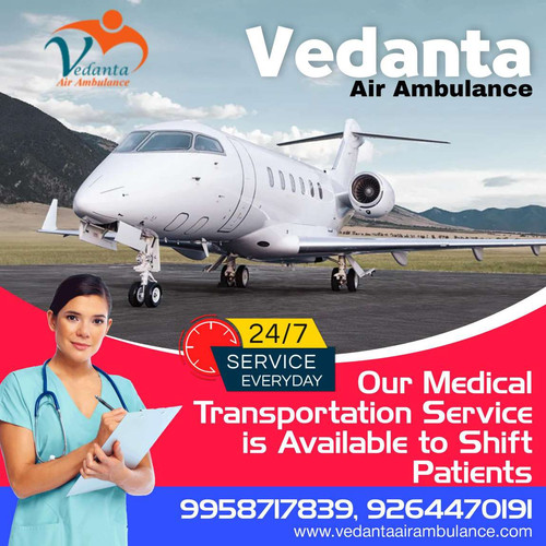 Vedanta Air Ambulance Service in Siliguri Delivering Successful Patient Transfer.jpg