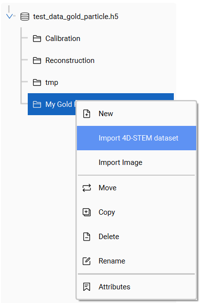 Group Context Menu