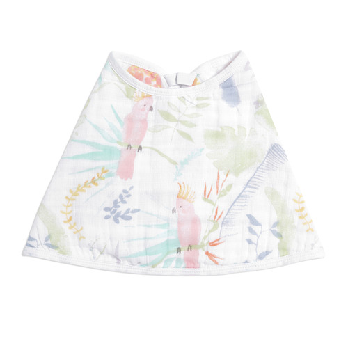 EBBC10019 EBBC10019E 1 essentials cotton muslin burpy bib tropicalia single