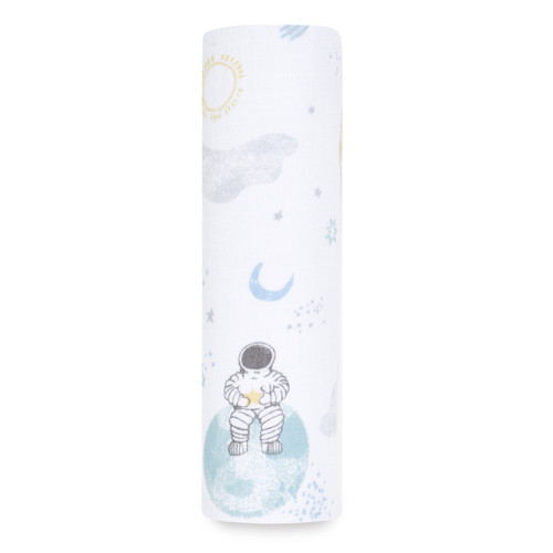 ESWC10018 0 essentials cotton muslin swaddle space explorers single