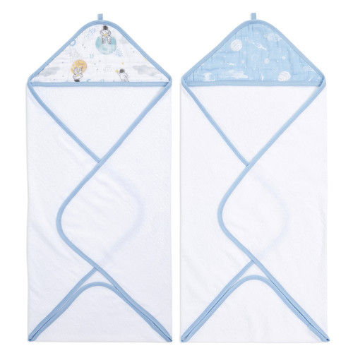 EHTC20021 EHTC20021B 1 essentials cotton muslin hooded towel space explorers 2pack.jpg