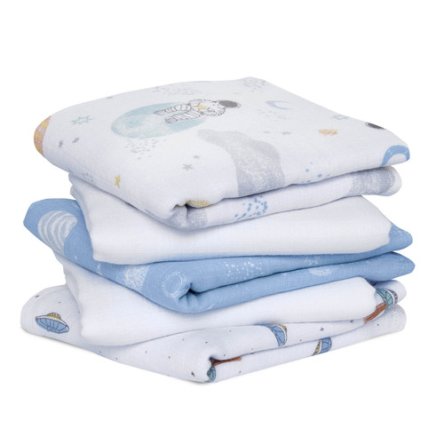 EMSC50009B 1 essentials cotton muslin musy square space explorers 5pack