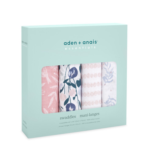 ESWC40010B 2 aden classic swaddle 4pk flowers bloom.jpg