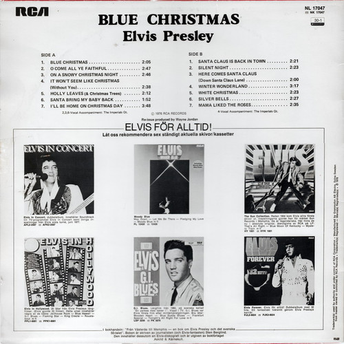 blue christmas 80's nl17047 2