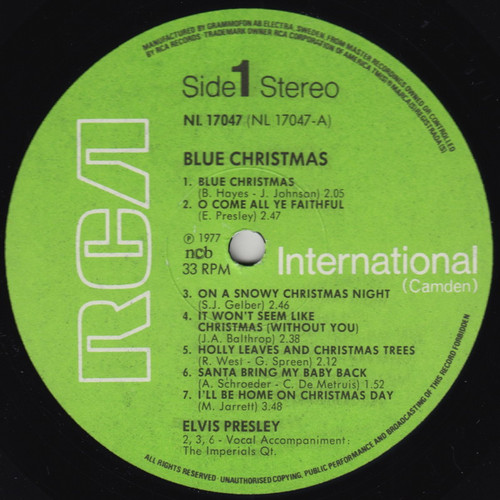 blue christmas 80's nl17047 5