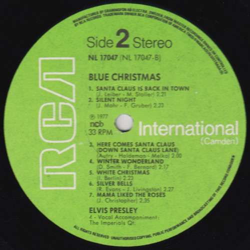blue christmas 80's nl17047 6