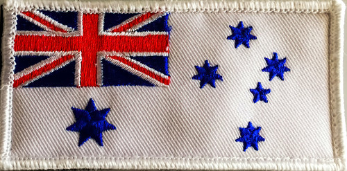 royal Australian Navy Ensign embroidered