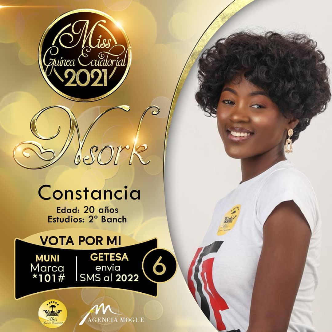 candidatas a miss equatorial guinea 2021. final: 04 sept. REt1qb