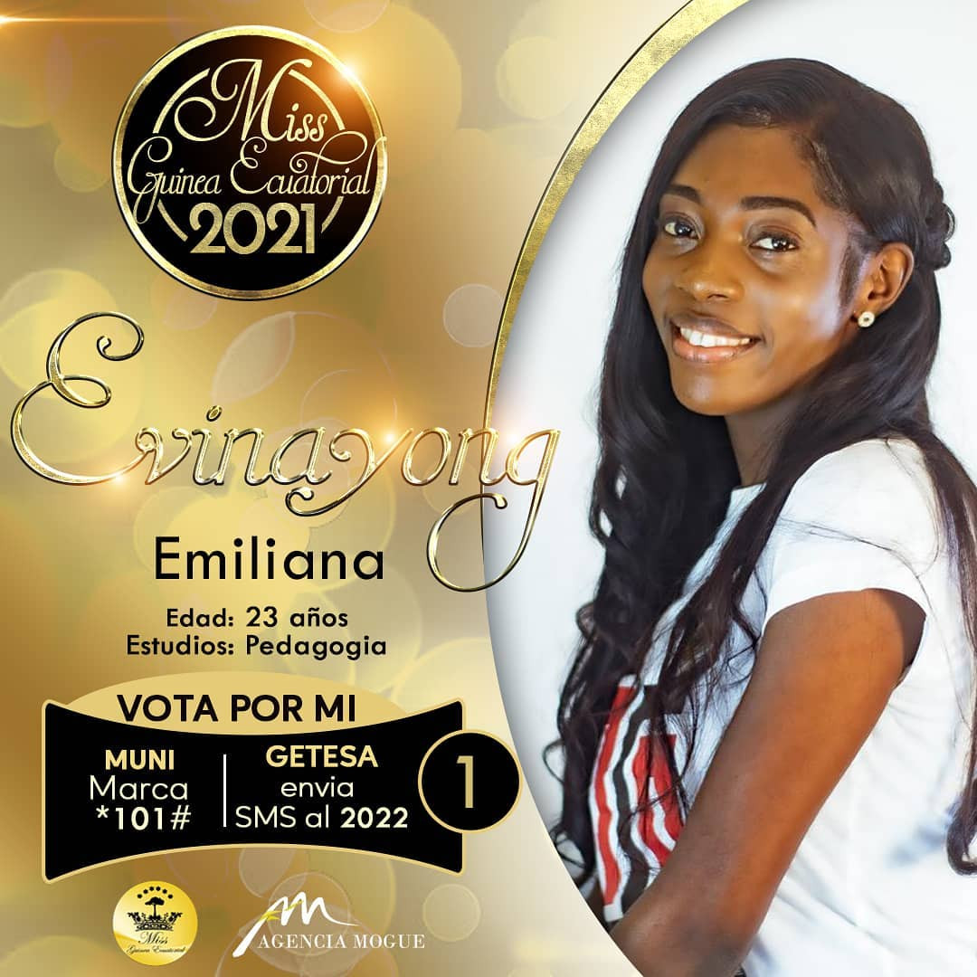 candidatas a miss equatorial guinea 2021. final: 04 sept. REtoss