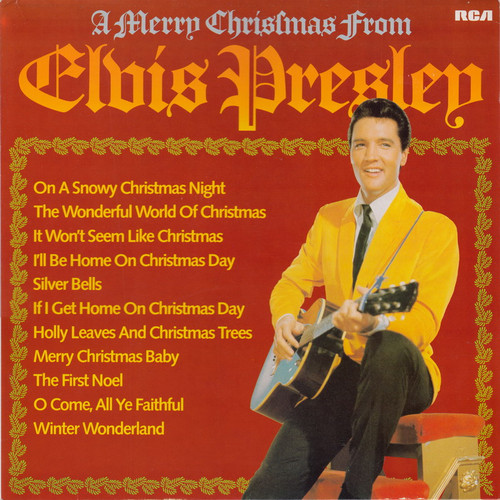 lp a merry christmas from elvis presley 1982 vlp4531 1