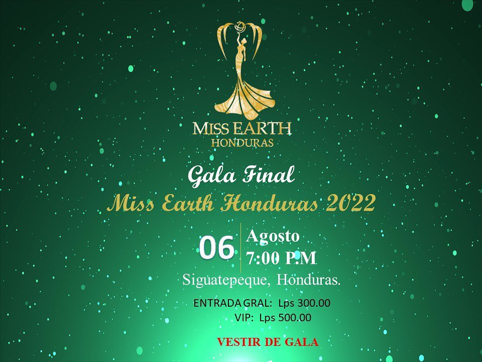 candidatas a miss earth honduras 2022. final: 6 agosto. - Página 2 SQU8iX