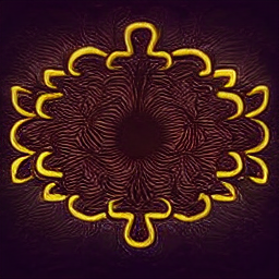 a golden cast of mandelbrot lilac za.png