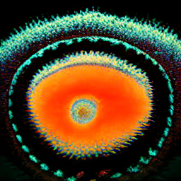 turquoise koi pond mandelbrot spiral galaxy heavenly deities beatific masks adornments thirdeye mult.png