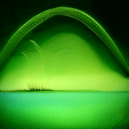 Mandelbrot fern palm stream atoll peaceful serene haloes levitating floating y.png