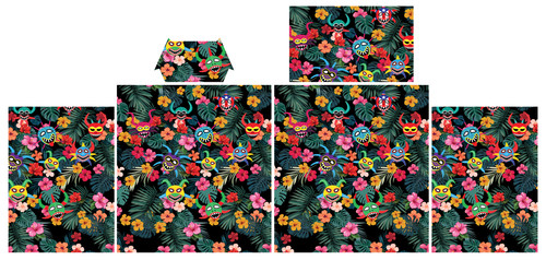 hoodie 3D Hoa mặt quỷ.jpg