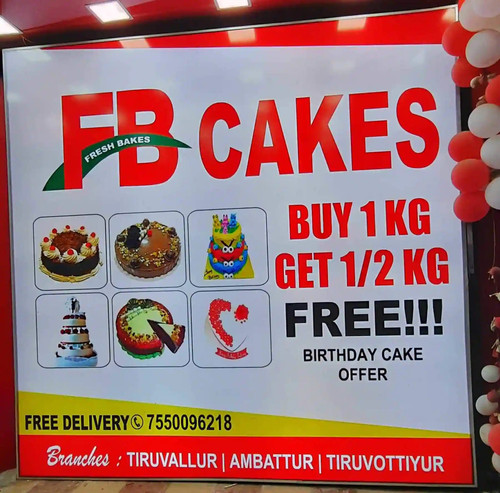 Find list of Fb Cakes in Guindy, Chennai - Justdial