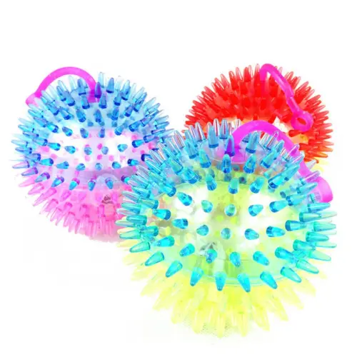 Double Color Rope Massage Light Toys Flash Elastic Ball With Whistle Jump Ball Spike Ball Sound.jpg .webp
