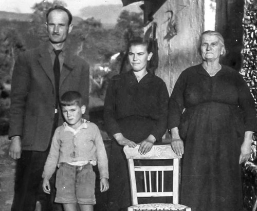 Giuseppe Torcasio: With Mother, Sister and Nephew