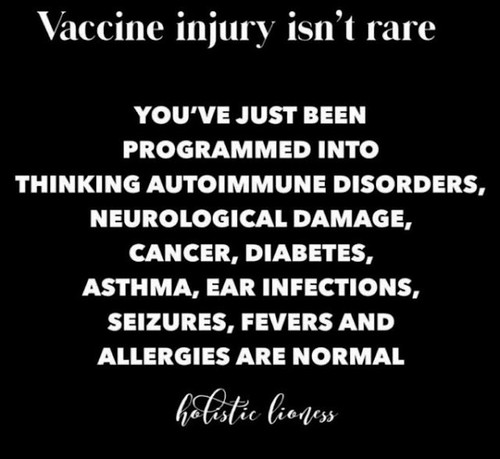 vax injury not rare