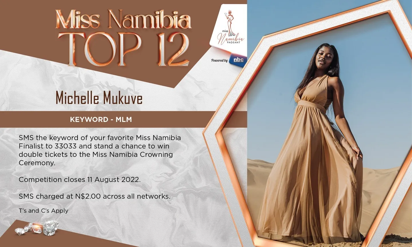 12 finalistas de miss namibia 2022. final: 12 de agosto. - Página 2 U9FO8B