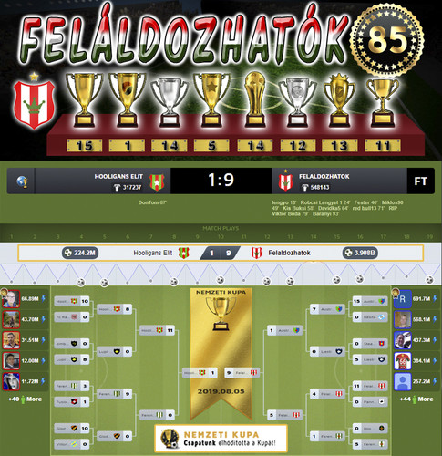 Nemzeti Kupa 81.Szezon Döntő (85.Kupa)