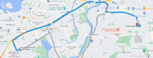 Civic Campus to Perley Health Hospital.png