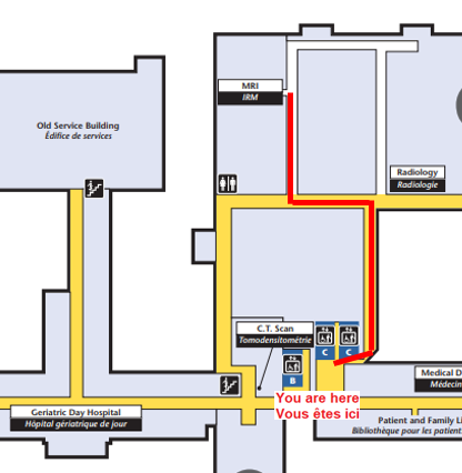 Civic 1st floor B or C elevator goto MRI.png