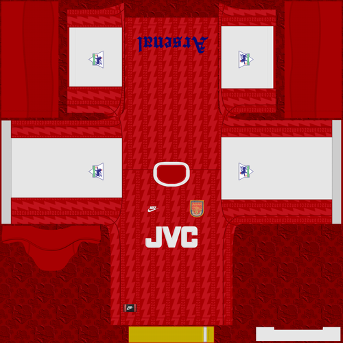 Arsenal Home 1995 kit