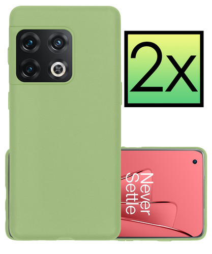 OnePlus 10 Pro Hoesje Siliconen Groen N(2).jpg