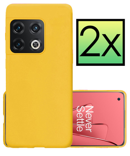 OnePlus 10 Pro Hoesje Siliconen Geel N(2).jpg
