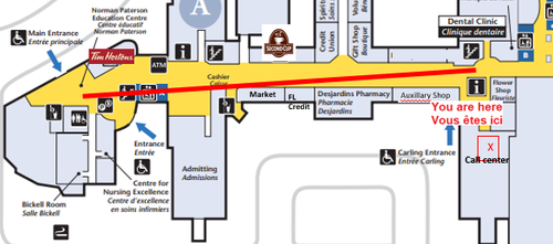 Civic Carling goto Norman Patterson Education Centre.png