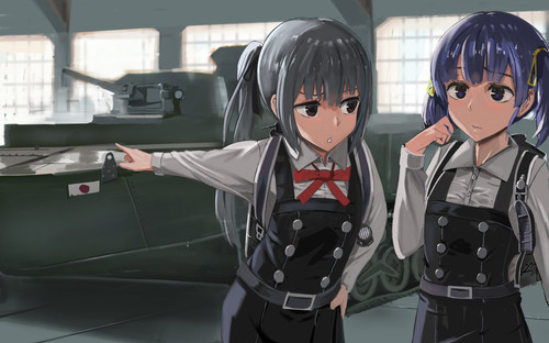  kasumi and ooshio kantai collection drawn by ssamjang misosan bb068477e5fc1b8c33557f55bd876d5c.jpg